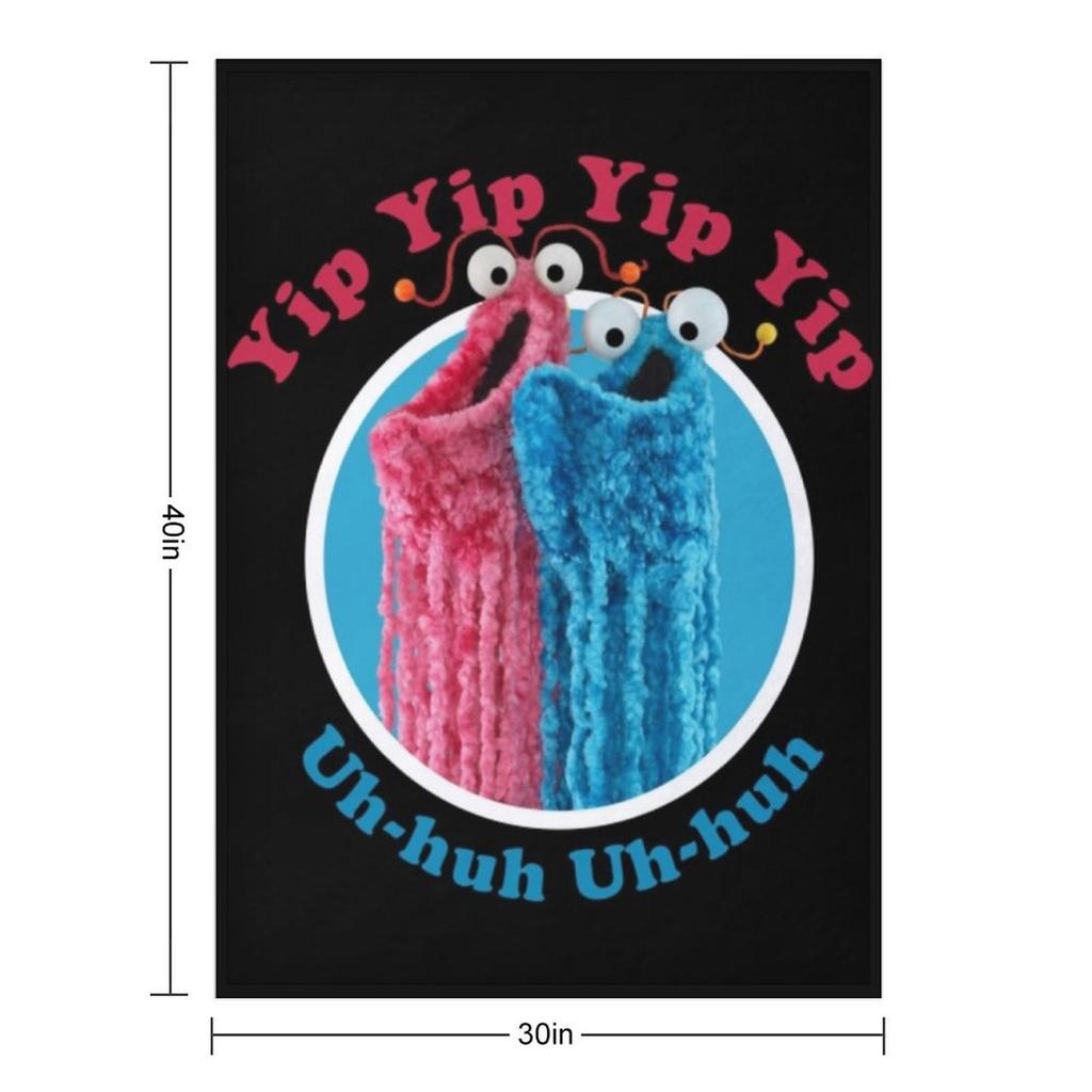 Yip Yip Yip Uh-huh Throw Blanket Decorative Sofa Blankets For Baby for babies Cute Blankets
