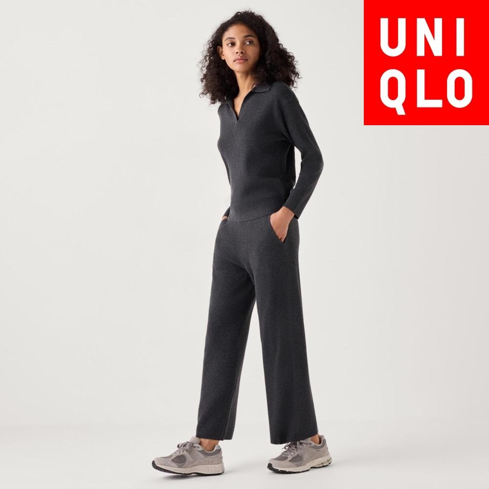 

Моющиеся дорожные брюки UNIQLO, длина штанины от 66 до 69 см. 09 BLACK/WOMEN XS