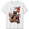 Japanese Sushi Cat Kitten Anime Unisexga Unisex T Shirt Unisexs Unisexs Tee