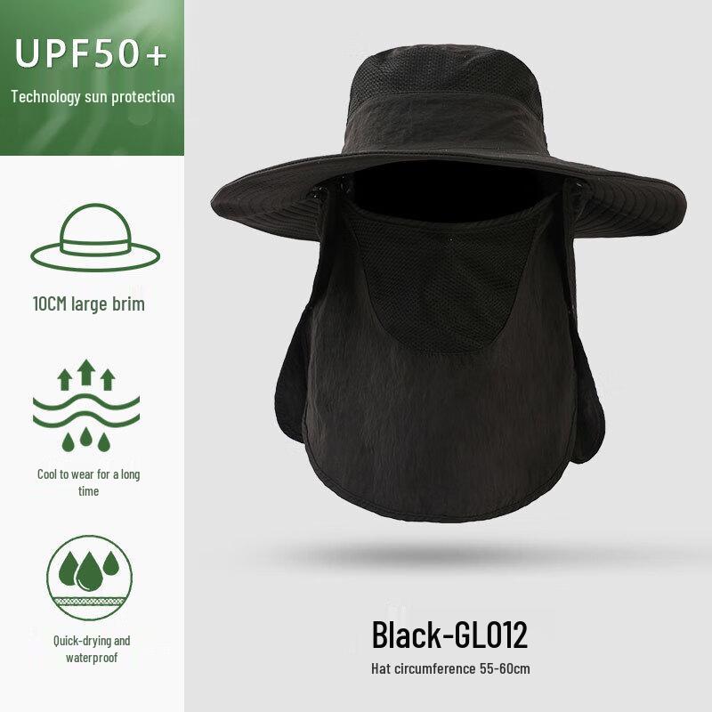Senwai Outdoor Sun Protection Hat with Face Mask