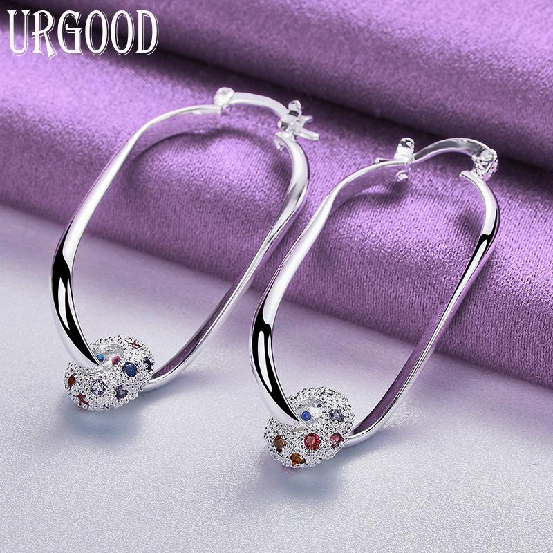 925 Sterling Silver Piercing Earrings Wedding Jewelry