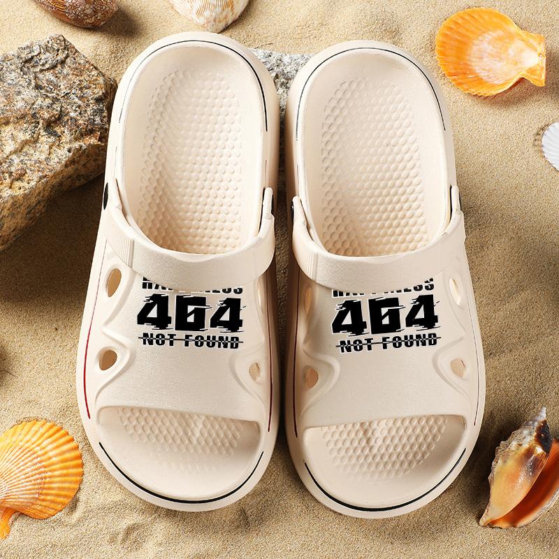 Fashion Summer Men's Massage Slippers Indoor Outdoor Sandals Beach Comfortable Soft Slides Clogs Casual Shoes Men Women Home Slippers