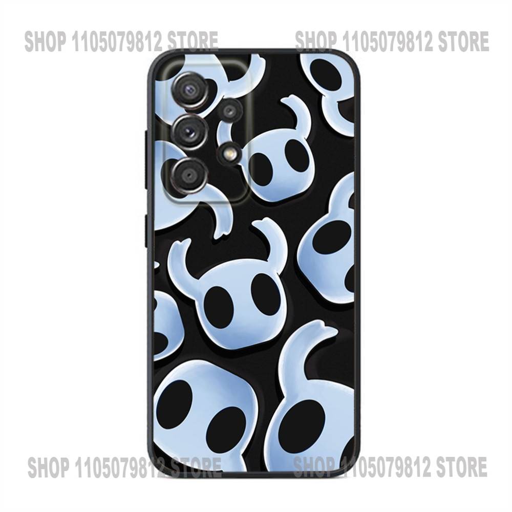Game The H-Hollow K-Knight Phone Case For Samsung S25,24,23,22,21,20,Ultra,10,10E,Plus Note20 Black Case