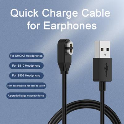 Charging Cable Magnetic Suction Interface Fast Charging Multi-protection Bone Conduction Headphone Charger for AfterShokz S810/S811/S803/C102