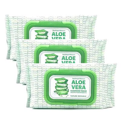 Aloe Vera Cleansing Tissues 80 Sheets X 3 Packs