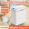 Smart Sensor Trash Can Kitchen- Battery-Powered, Multi-Purpose for Home/Office Use, AA Batteries Not Included Trash Can Bathroom
