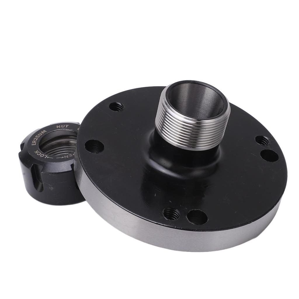Tuleja zaciskowa Stal węglowa Średnica 100mm Uchwyt Część tokarki do frezarki CNC ER25
