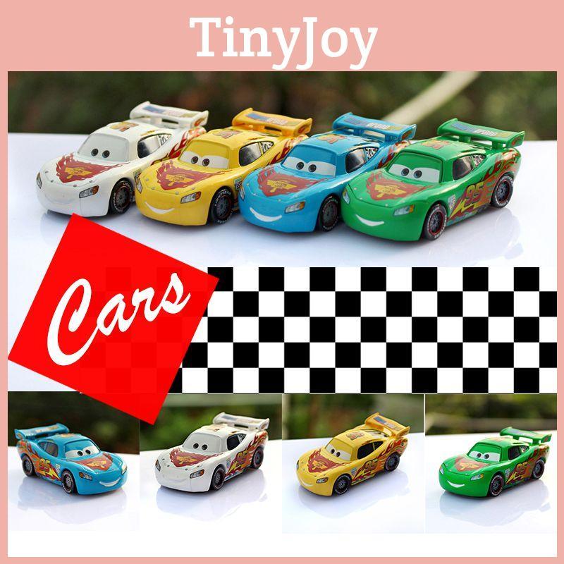 Yellow Cars 95 Blue Green Mcqueen Alloy Childrens Toy Car Model Gifts Birthday
