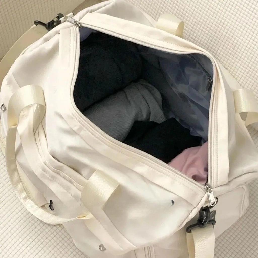 Crossbody Tréninková Sportovní Plavecká Fitness Taška pro Ženy Separace Suchého a Mokrého Velká Kapacita Kabelka Cestovní Taška Cross Taška