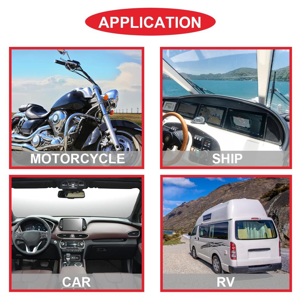 MKBKLLJY 2pcs Turn Signal Rocker Switch 7 Pin On-Off 20A DPDT Toggle Switch