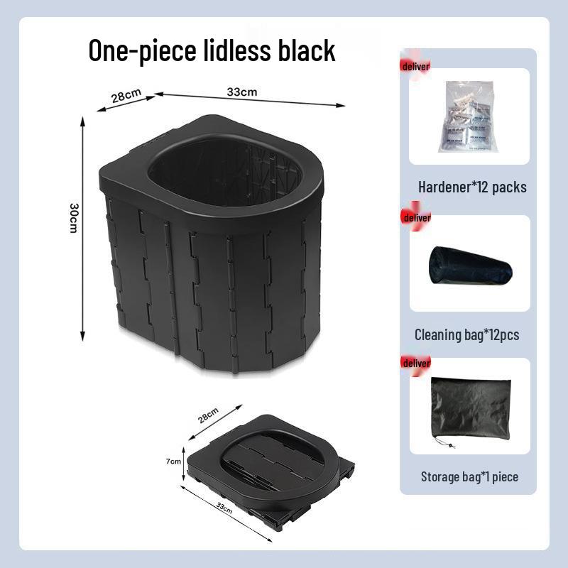 Portable Folding Car Toilet Tent for Camping, Road Trips & Emergencies