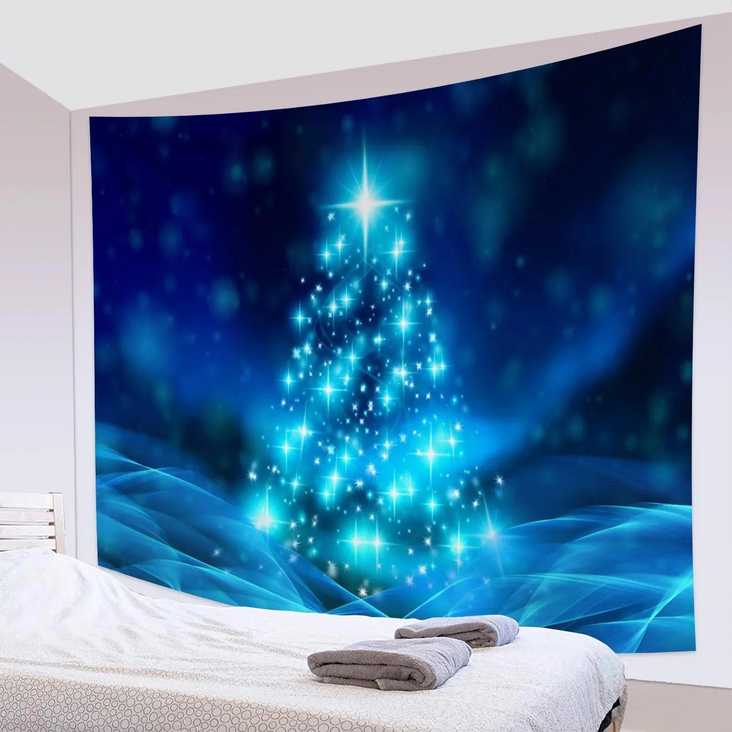 Мультяшный узор рождественской елки для гостиной — фото 4