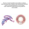 3D Printed Gradient Love Dragon, Gradient Consumables, Joints Movable, Decorative Gifts For Ornaments