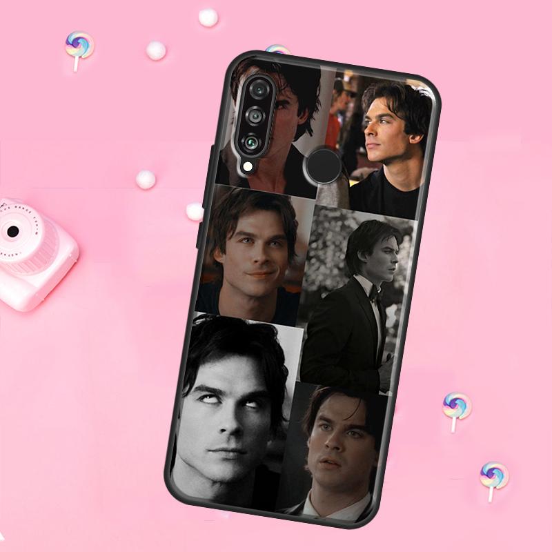 Damon Salvatore The Vampire Diaries For Huawei Nova 12s 12i 8i 11i 9 10 SE Y60 Y70 Y90 Y72 Y73 Y61 Y91 P60 Pro P30 P40 Lite Case