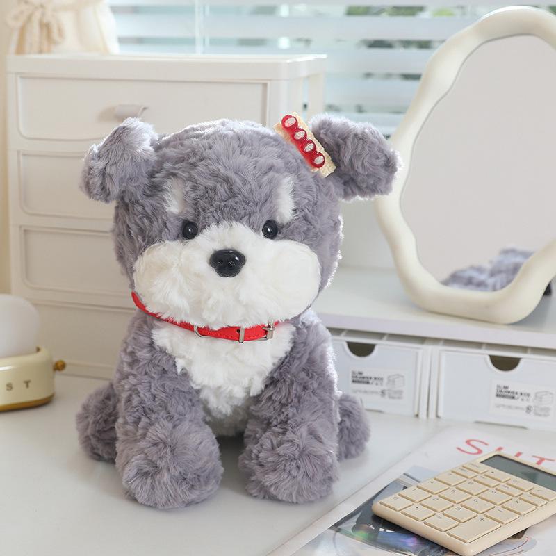 

Colorful Schnauzer Puppy Plush Toy & Hug Pillow 30 cm (0.31 kg)