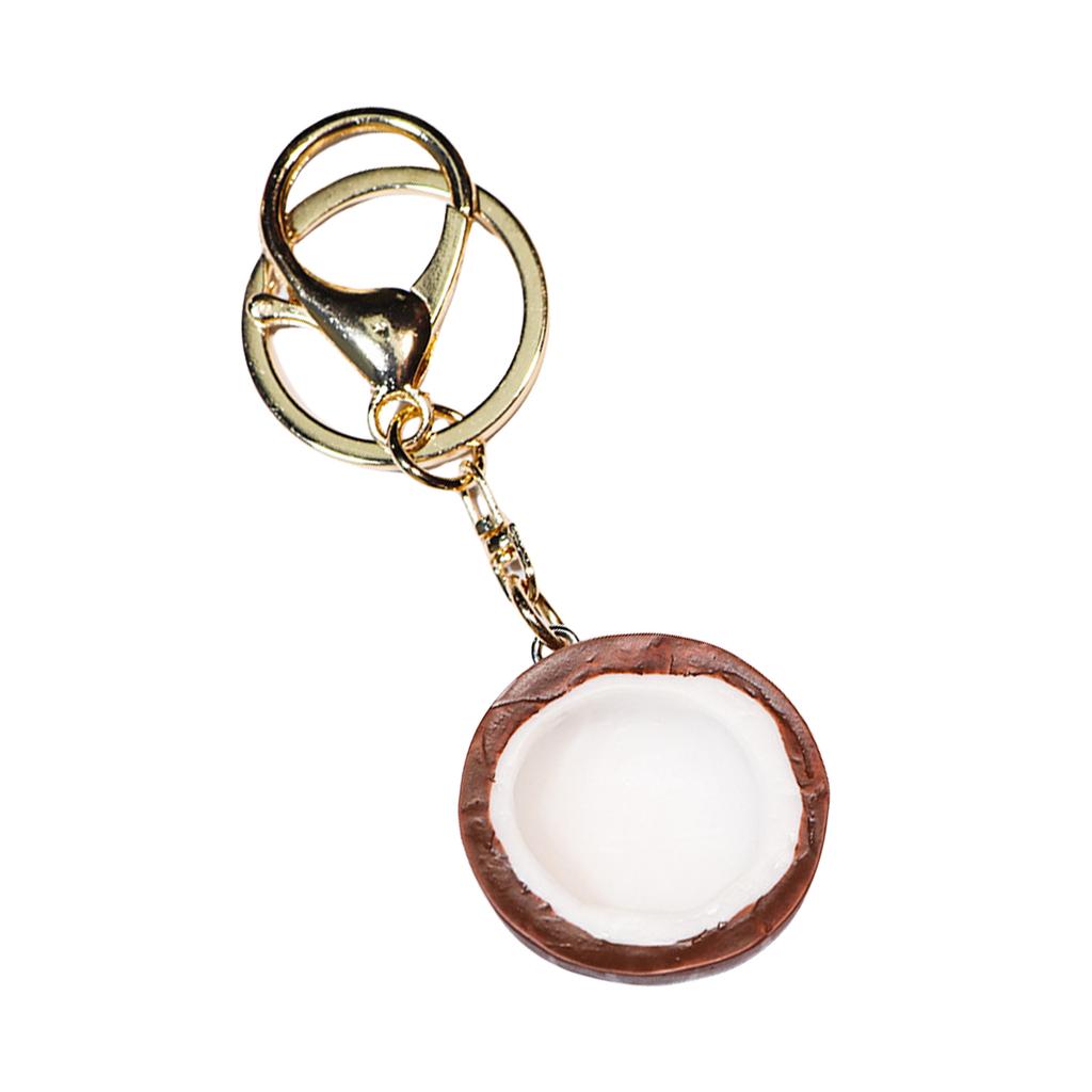 Realistic Food Keychain Cane Design Keyrings with Eye Catching Details Durable Alloy Material Perfect For All Ages