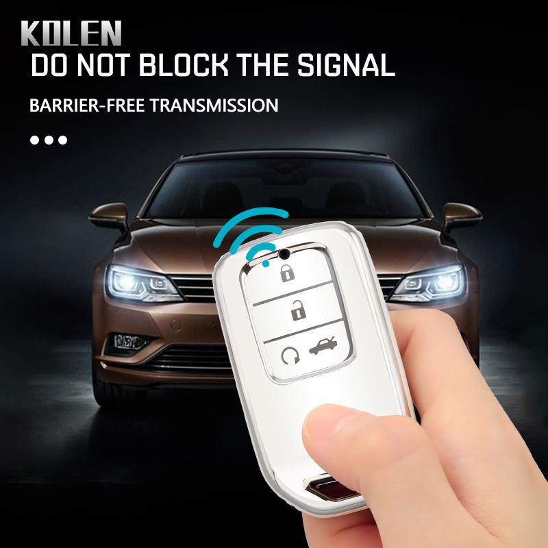 TPU Smart Key Hülle Abdeckung Schale Fob für Honda Accord Fit Civic Crv Hrv Brv Jazz Jade City Pilot Ridgeline Odyssey Freed Vezel