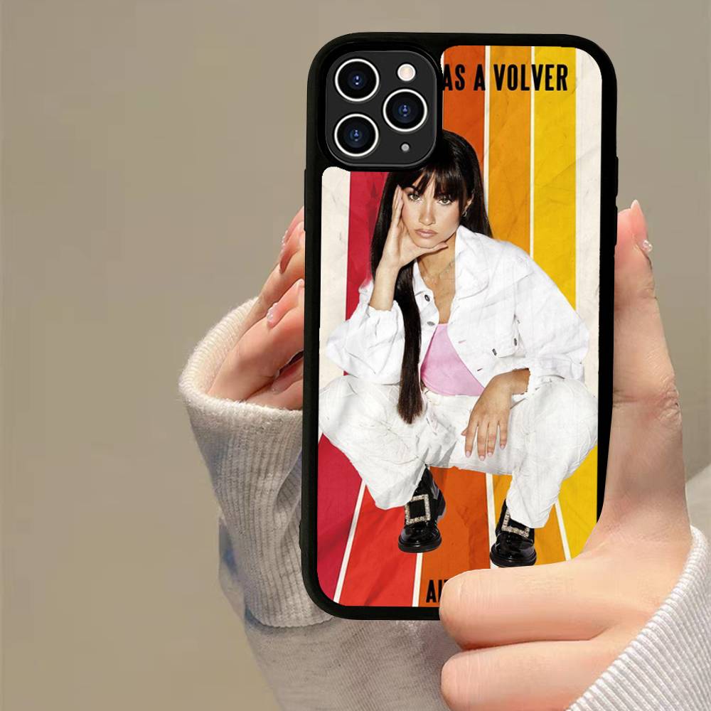 A-Aitana O-Ocana Singer Phone Case Silicone PC+TPU For For IPhone 11 12 13 14 15 16 Plus Pro Max Cover