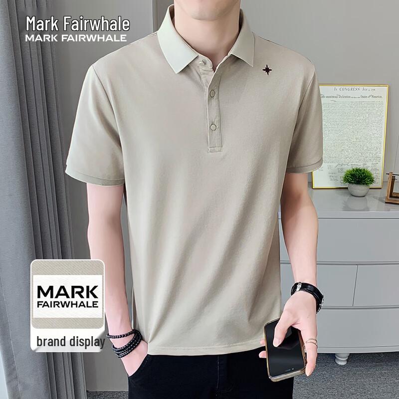 MARK FAIRWHALE Men s 2026 Summer Thin Pique Polo Shirt L