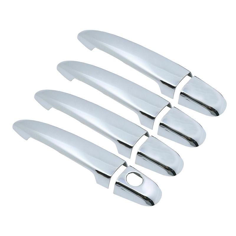 1 Set Chrome ABS Side Door Handle Covers Molding Caps Trims Fit For Lexus LS430 Sedan 2001 2002 2003 2004 2005 2006