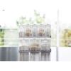Yamazaki Kitchen Storage, Seasoning Storage, Wide Rack, Tower, White, 3278