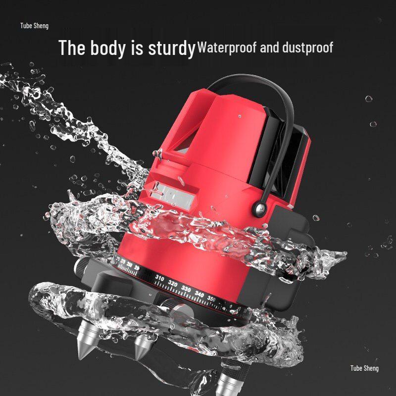 High-Precision Automatic Leveling Red Infrared Level for Sunlight Use