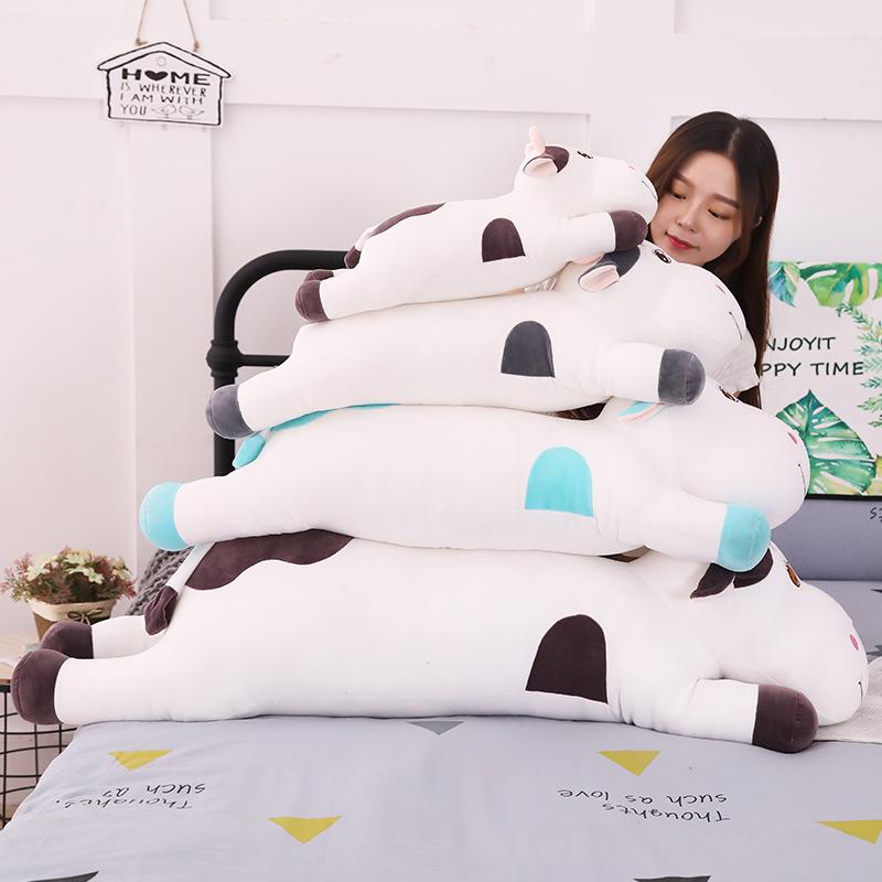 110cm Large Size Cute Cows Stuffed Plush Toy Comfortable Soft Toy for Birthday Present