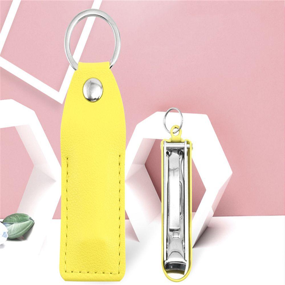 

Key Ring Nail Tools Manicure Tool Nail Cutter Nail Trimmer Toenail Clipper Folding Nail Clippers синий