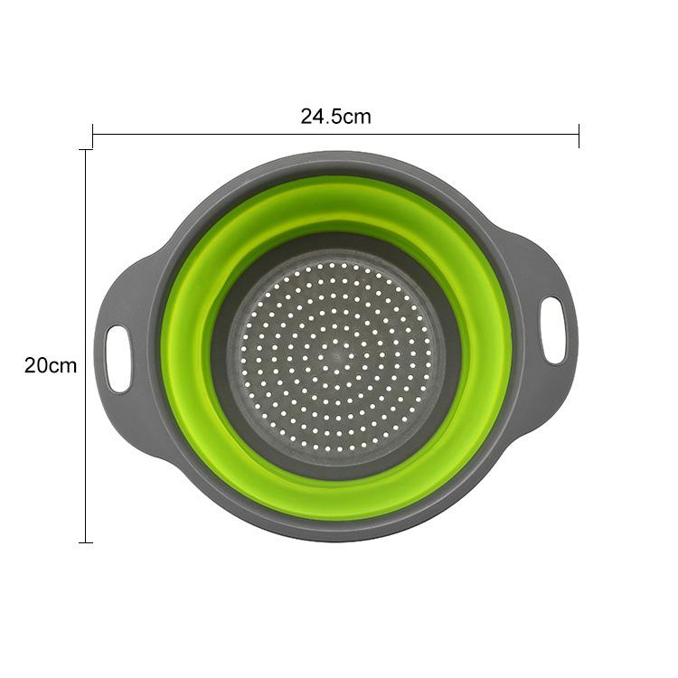 Collapsible Colander for Kitchen Fruit Vegetable Washing Basket Strainer Foldable Basket Drainer Kitchen Tools