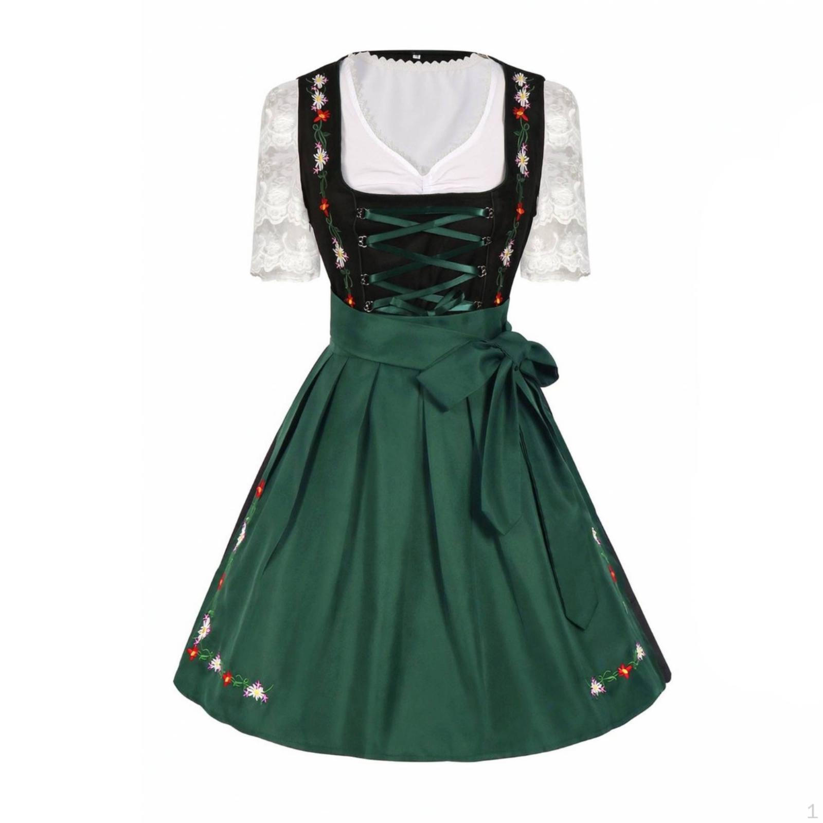 Traditional German Harvest Dress With |