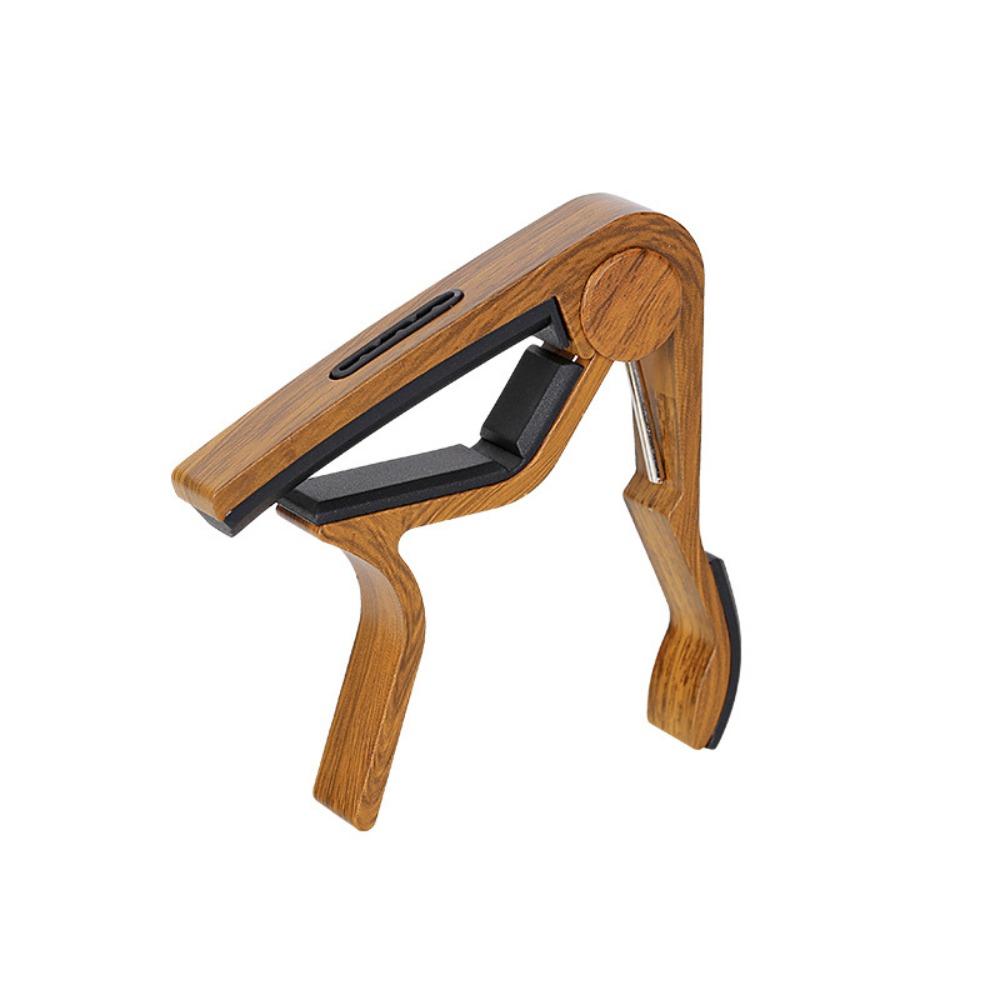 Rose Wood Grain Guitar Capo Stable Rubber Padded Violin Tune Change Clamp  Electric Guitar