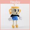 Adorable 9 Inch Cuphead Game Ms. Chalice Plush Figure Soft Stuffed Doll For Kids Gift