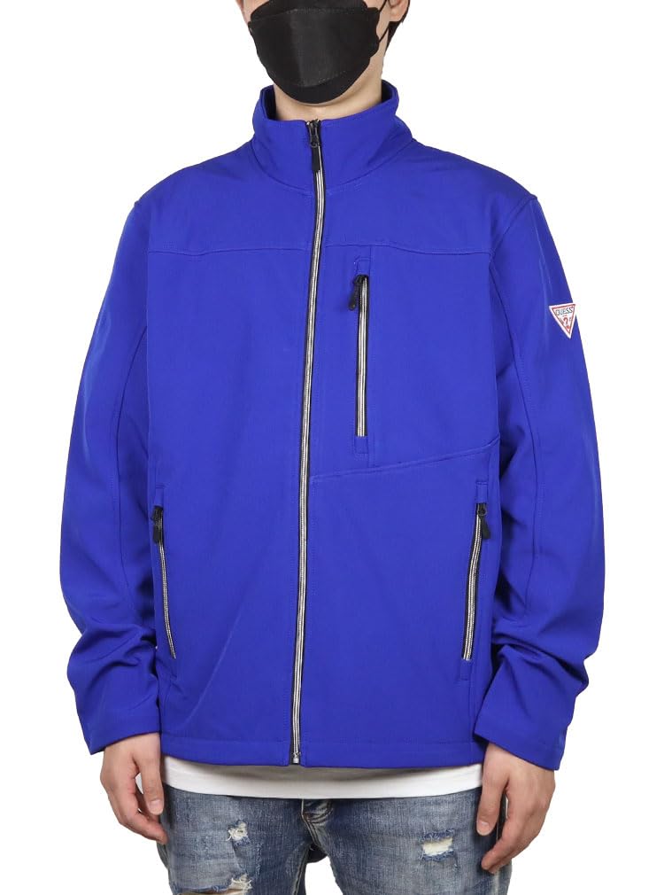 

Guess Size Men s Jacket, M, Blue, 2-24aw001 [Used] синий