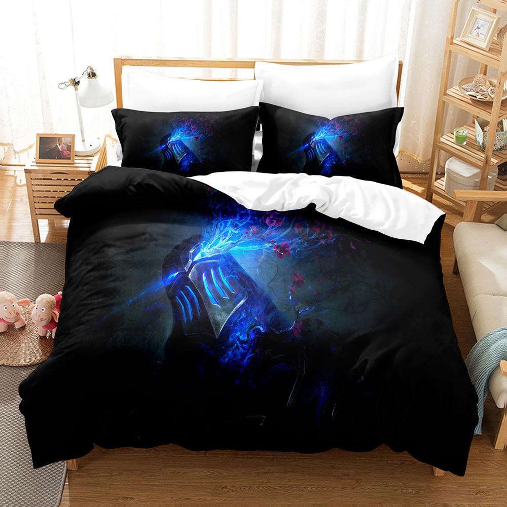 Hot Sale ZED Themed Bedding Set Soft Touch Quilt Cover And Double Pillowcases Daily Home Rest Bed Cover Accessories