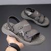 Sandals Men's New Outdoor Leisure Trend Beach Shoes In Summer 2025 Breathable Driving Cool Slippers Men