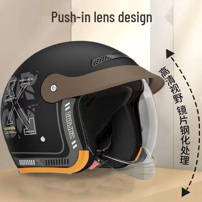 3C Certified All-Season Electric Scooter Helmet: Safety, Anti-Fog, Winter Warm for Men & Women