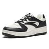 Anta First Year Abrasion Resistant Height Increasing Low top Skateboard Shoes Women's Black White 922628068F-4