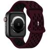 Armband für Apple Watch Beline Sport Silikon Bordeaux-Schwarz