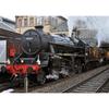 Classic Steam Train Wall Art - Bedroom, Bar, Dorm, or Study Decor