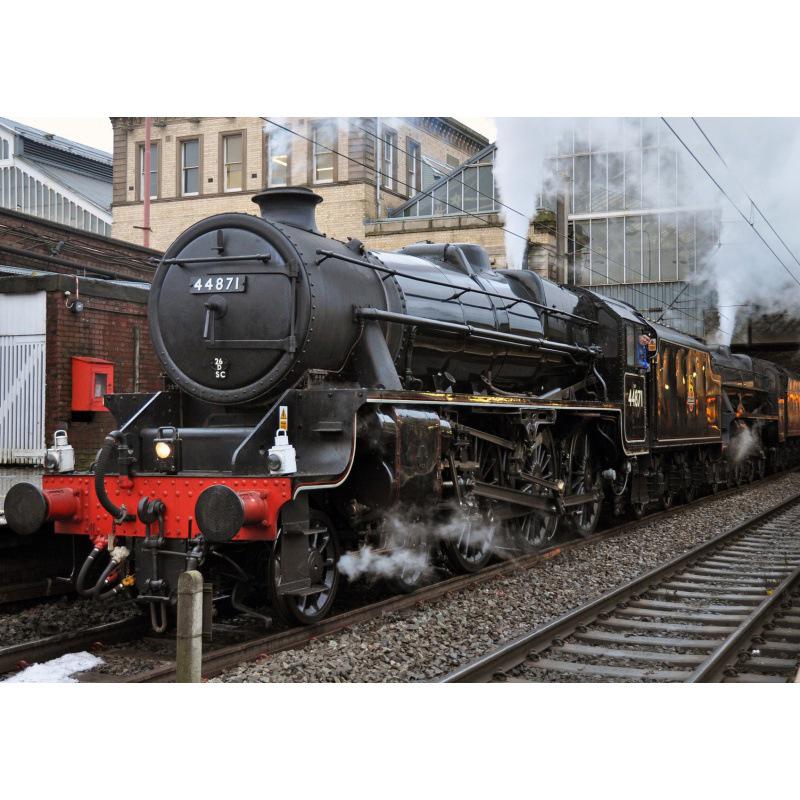 Classic Steam Train Wall Art - Bedroom, Bar, Dorm, or Study Decor
