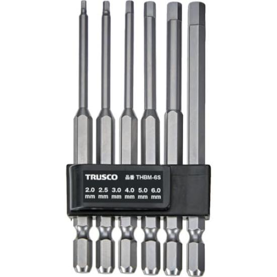 

TRUSCO Hex Bit Set 100L THBM-6S