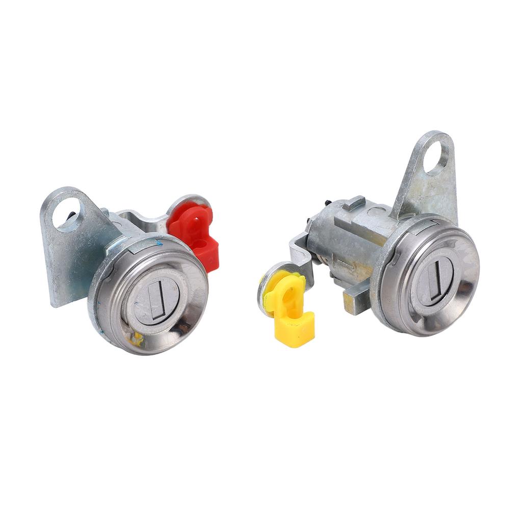 1 Pair Car Door Lock Cylinder with Keys 69052 12360 Rust Proof Replacement For COROLLA AE110 1996‑2002