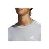 adidas Essentials French Terry Bluza z 3 Paskami Średni Szary Melanż Męska Odzież Uliczna IC9319