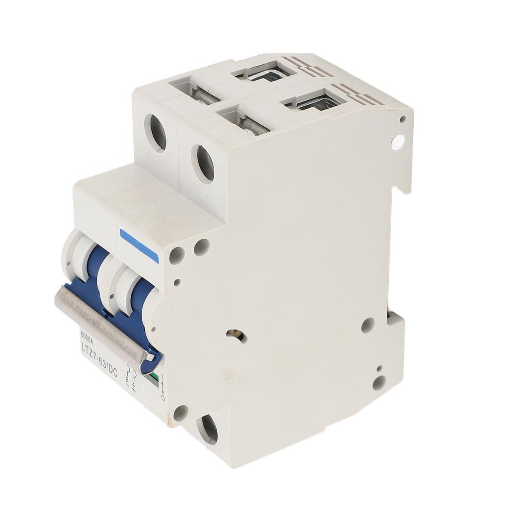 2P Miniature Circuit Breaker Flame Retardant Short Circuit Protection Disconnect Switch for Solar PV