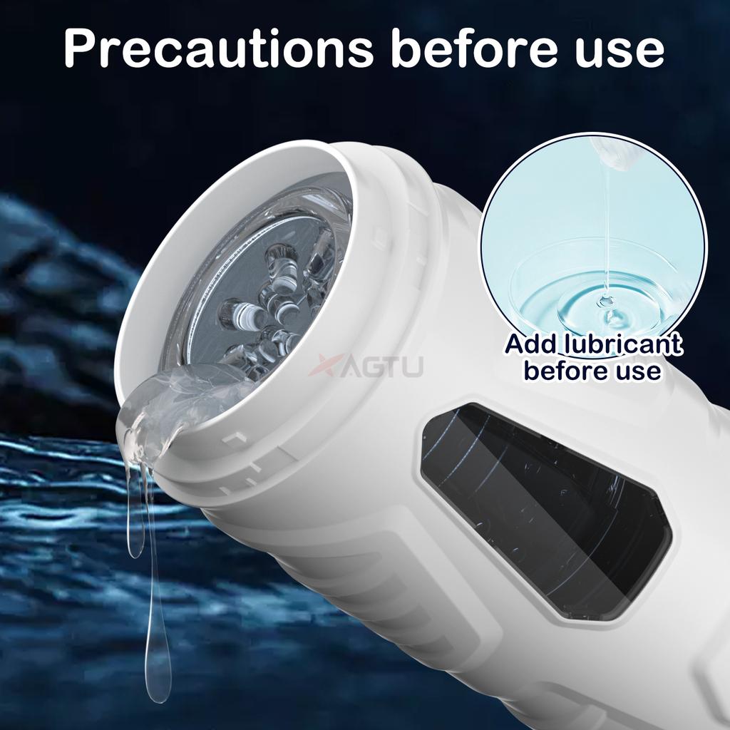 Fully Automatic Male Masturbator Rotating Telescopic Masturbator Simulated Intercourse Machine Stimulator Vaginal Adult Products for Men