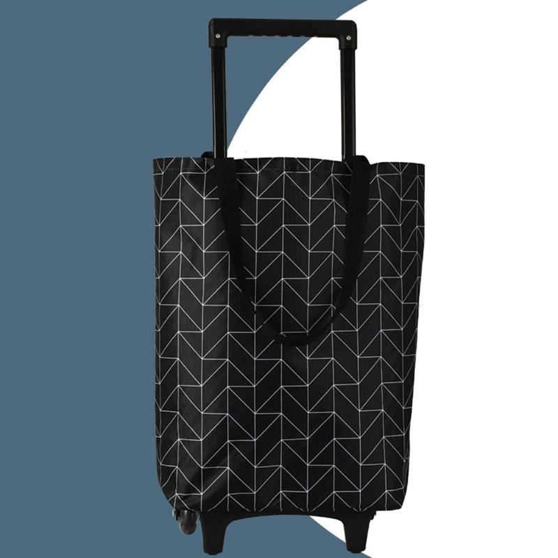 

Складная сумка-тележка, тележка для покупок на колесах, многоразовая тележка для покупок, складная сумка для продуктов