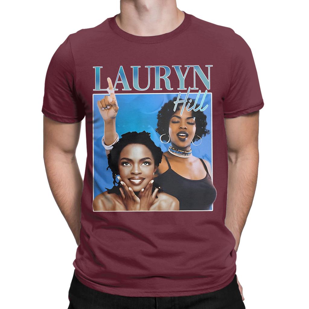 Lauryn Vintage Hill Fugees Funny Graphic 100 Cotton Tshirt Fugees Tees Tops For Unisex