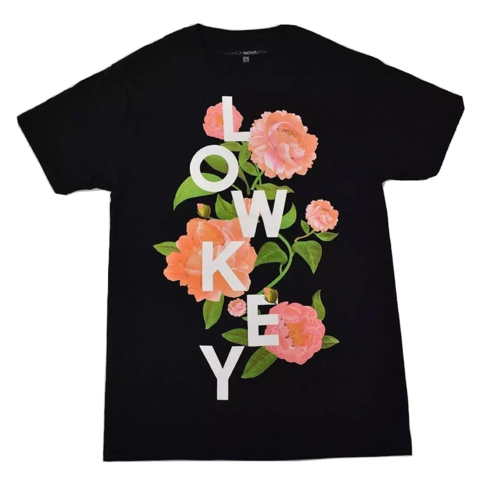 

Lowkey Floral Graphic Print Men s Short Sleeve T-shirt - NWT S