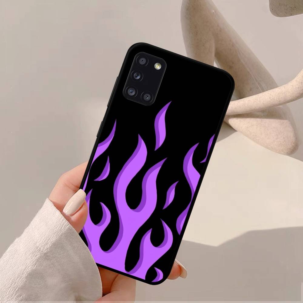 INS Einfachheit Kreativ Mode Flamme Feuer Handyhülle Für Samsung A 52 53 21 32 13 12 71 31 51 40 72 73 70 22 42 50 30 20 21
