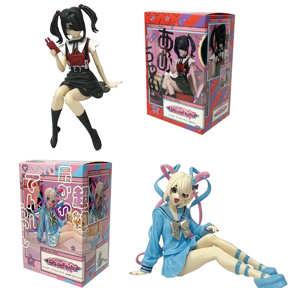 NEEDY STREAMER OVERLOAD Ame-chan Anime Girl Figures OMGkawaiiAngel PVC Anime Modelo Plaything Collection Figure Doll Ornaments Toy Gift